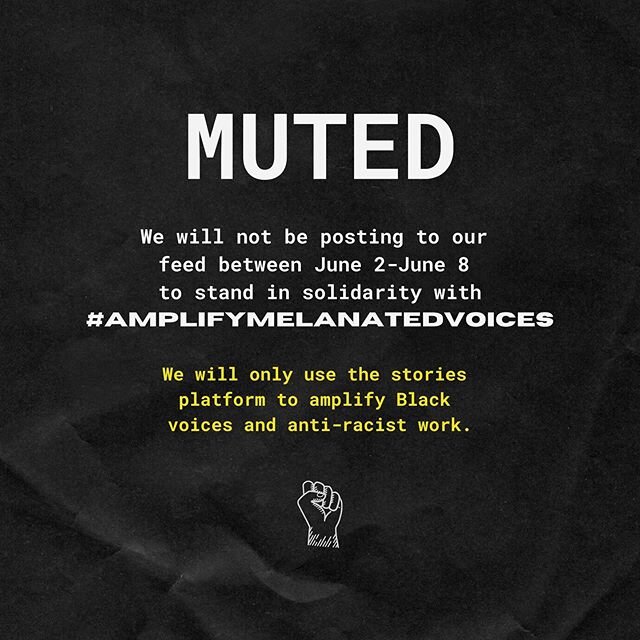 Today is the beginning of Pride month. But, this one feels different. We stand with and honor the black and brown lives who fought back. They fought for liberation. They rioted for freedom. They were black and brown trans women. And we owe Pride to them - this year, and every year. 
In the words of our friends at @freedomoklahoma "This pride month, we celebrate with action."
We're muting our feed for 7 days in solidarity with #AmplifyMelanatedVoices - a challenge started by @blackandembodied and @jessicawilson.msrd 
The OKCPA recognizes that there is more work to be done for the organization to best serve the whole community. We also know we have a responsibility to use our privilege and our platform to stand in solidarity with the Black community and to fight against racism. 
#BlackLivesMatter #AmplifyMelanatedVoicesChallenge
-----
If you personally want to take this time to mute your social feeds to also stand in solidarity with #AmplifyMelanatedVoices ---  swipe to screenshot a graphic you can share. 
If you'd like to know more about the recent resignation of our VP you can read our entire statement within the link in our bio.